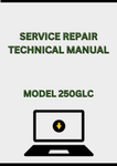 MODEL 250GLC EXCAVATOR SERVICE REPAIR TECHNICAL MANUAL - PDF