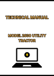MODEL 2630 UTILITY TRACTOR TECHNICAL MANUAL - PDF