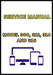 MODEL 300, 312, 314 AND 316 LAWN TRACTOR SERVICE MANUAL - PDF