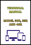 MODEL 30R, 35R AND 46R WINDROW PICKUP TECHNICAL MANUAL - PDF