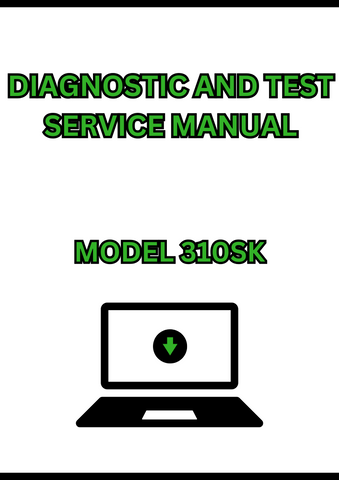 MODEL 310SK BACKHOE LOADER DIAGNOSTIC AND TEST SERVICE MANUAL - PDF