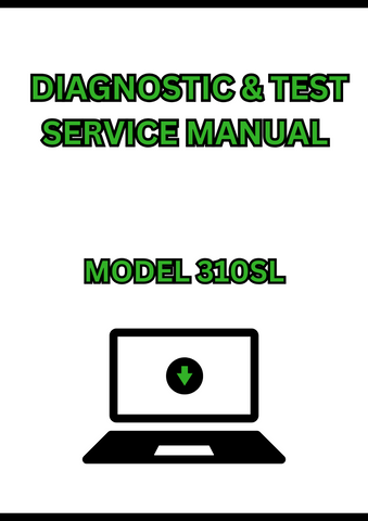 MODEL 310SL BACKHOE LOADER DIAGNOSTIC & TEST SERVICE MANUAL - PDF