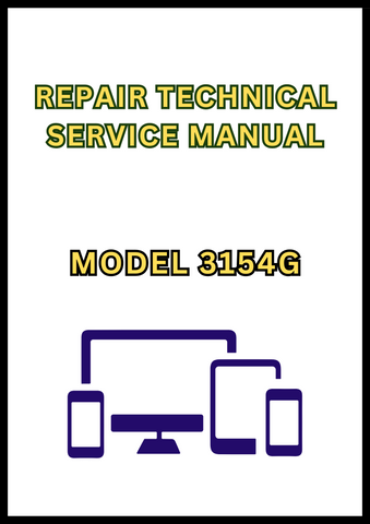 MODEL 3154G FORESTRY EXCAVATOR REPAIR TECHNICAL SERVICE MANUAL - PDF