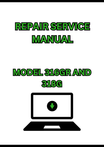 MODEL 316GR AND 318G SKID STEER LOADER REPAIR SERVICE MANUAL - PDF