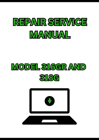 MODEL 316GR AND 318G SKID STEER LOADER REPAIR SERVICE MANUAL - PDF