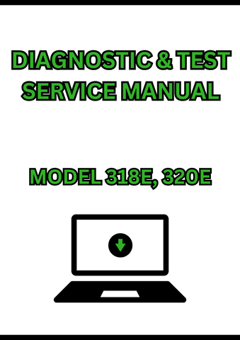 MODEL 318E, 320E SKID STEER LOADER DIAGNOSTIC & TEST SERVICE MANUAL - PDF