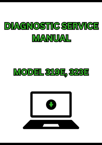 MODEL 319E, 323E SKID STEER LOADER DIAGNOSTIC SERVICE MANUAL - PDF