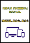 MODEL 320G, 324G SKID STEER LOADER REPAIR TECHNICAL MANUAL - PDF