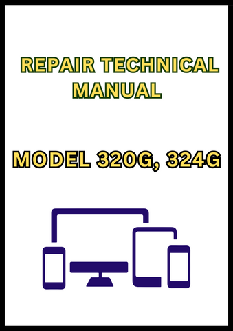 MODEL 320G, 324G SKID STEER LOADER REPAIR TECHNICAL MANUAL - PDF