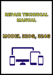 MODEL 320G, 324G SKID STEER LOADER REPAIR TECHNICAL MANUAL - PDF