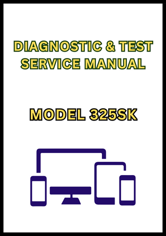 MODEL 325SK BACKHOE LOADER DIAGNOSTIC & TEST SERVICE MANUAL - PDF