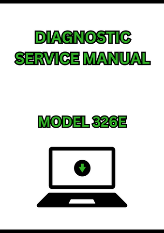 MODEL 326E SKID STEER LOADER DIAGNOSTIC SERVICE MANUAL - PDF