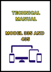 MODEL 335 AND 435 LOG LOADER TECHNICAL MANUAL - PDF