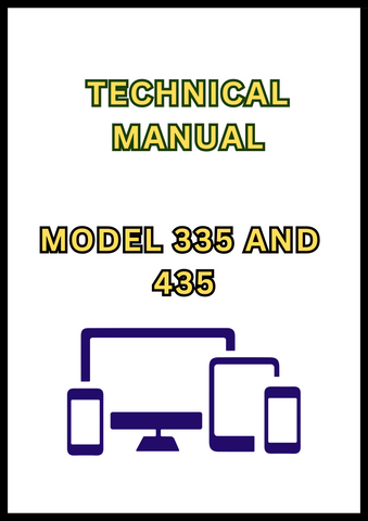 MODEL 335 AND 435 LOG LOADER TECHNICAL MANUAL - PDF