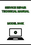 MODEL 344K IT4 4WD LOADER SERVICE REPAIR TECHNICAL MANUAL - PDF