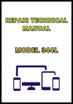 MODEL 344L COMPACT 4WD LOADER REPAIR TECHNICAL MANUAL - PDF