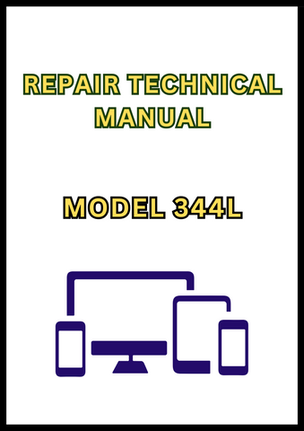 MODEL 344L COMPACT 4WD LOADER REPAIR TECHNICAL MANUAL - PDF
