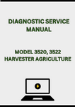MODEL 3520, 3522 WHEEL SUGAR CANE HARVESTER DIAGNOSTIC SERVICE MANUAL - PDF