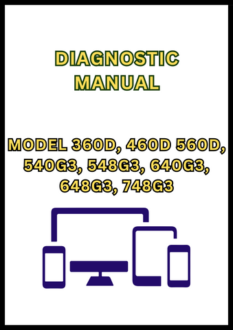 MODEL 360D, 460D 560D, 540G3, 548G3, 640G3, 648G3, 748G3 SKIDDER DIAGNOSTIC MANUAL - PDF