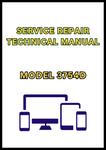 MODEL 3754D ROAD BUILDER SERVICE REPAIR TECHNICAL MANUAL - PDF