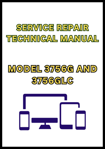 MODEL 3756G AND 3756GLC LOG LOADER SERVICE REPAIR TECHNICAL MANUAL - PDF