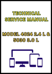 MODEL 4024 2.4 L & 5030 3.0 L DIESEL ENGINE TECHNICAL SERVICE MANUAL - PDF