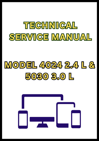 MODEL 4024 2.4 L & 5030 3.0 L DIESEL ENGINE TECHNICAL SERVICE MANUAL - PDF