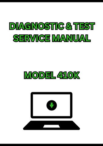 MODEL 410K BACKHOE LOADER DIAGNOSTIC & TEST SERVICE MANUAL - PDF