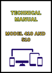 MODEL 410 AND 510 ROUND BALER TECHNICAL MANUAL - PDF