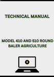 MODEL 410 AND 510 ROUND BALER TECHNICAL MANUAL - PDF