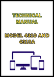 MODEL 4310 AND 4310A BEET HARVESTER TECHNICAL MANUAL - PDF
