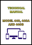 MODEL 440, 440A AND 440B SKIDDER TECHNICAL MANUAL - PDF