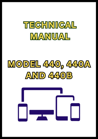 MODEL 440, 440A AND 440B SKIDDER TECHNICAL MANUAL - PDF