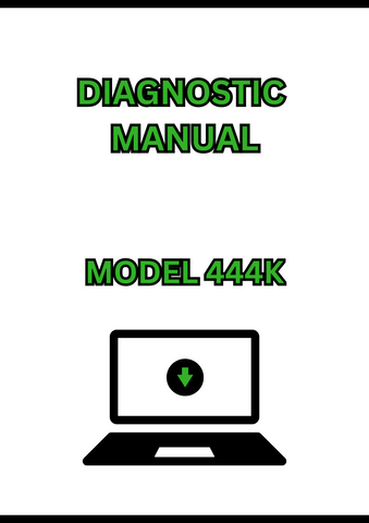 MODEL 444K 4WD LOADER DIAGNOSTIC MANUAL - PDF