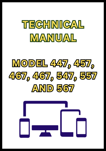 MODEL 447, 457, 467, 467, 547, 557 AND 567 ROUND BALER TECHNICAL MANUAL - PDF