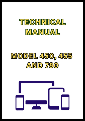 MODEL 450, 455 AND 780 MANURE SPREADER TECHNICAL MANUAL - PDF