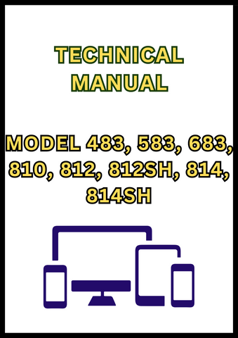 MODEL 483, 583, 683, 810, 812, 812SH, 814, 814SH, 816, 816SH, 818 AND 820 PLATFORM TECHNICAL MANUAL - PDF