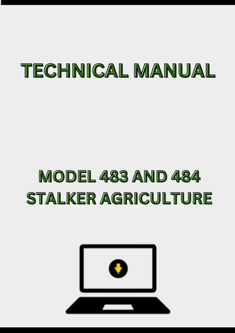 MODEL 483 AND 484 STALKER TECHNICAL MANUAL - PDF