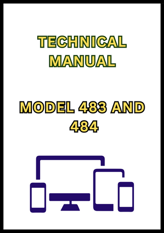 MODEL 483 AND 484 STALKER TECHNICAL MANUAL - PDF