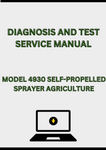 MODEL 4930 SELF-PROPELLED SPRAYER DIAGNOSIS AND TEST SERVICE MANUAL - PDF