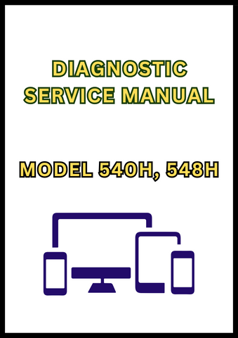 MODEL 540H, 548H GRAPPLE SKIDDER DIAGNOSTIC SERVICE MANUAL - PDF