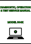 MODEL 544K 4WD LOADER DIAGNOSTIC, OPERATION & TEST SERVICE MANUAL - PDF
