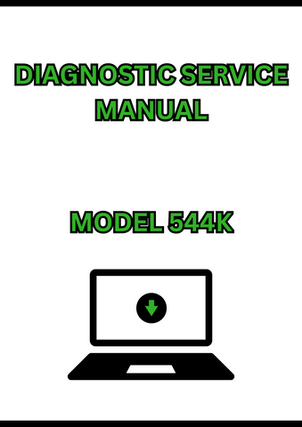 MODEL 544K 4WD LOADER DIAGNOSTIC SERVICE MANUAL - PDF