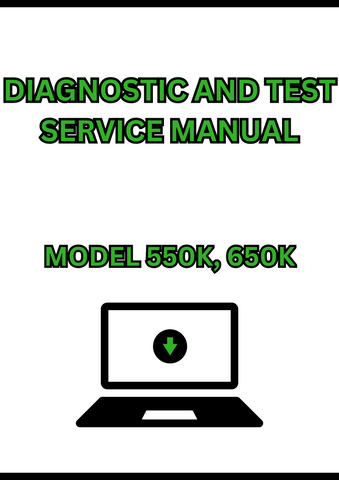 MODEL 550K, 650K CRAWLER DOZER DIAGNOSTIC AND TEST SERVICE MANUAL - PDF