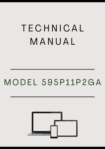 MODEL 595P11P2GA PUMP DRIVE COMPONENT TECHNICAL MANUAL - PDF