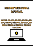 MODEL 5E-804, 5E-850, 5E-854, 5E-904, 5E-954, 5E-1000, 5E-1004, 5E-1100, 5E-1104, 5E-1200, 5E-1204 TRACTOR REPAIR TECHNICAL MANUAL - PDF
