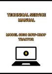 MODEL 6030 ROW-CROP TRACTOR TECHNICAL SERVICE MANUAL - PDF