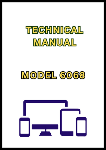 MODEL 6068 DIESEL ENGINE TECHNICAL MANUAL - PDF