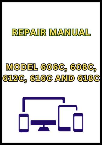 MODEL 606C, 608C, 612C, 616C AND 618C CORN HEAD REPAIR MANUAL - PDF