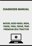MODEL 6230-6530, 6534, 7430E, 7430, 7530E, 7530 PREMIUM (EU) TRACTOR DIAGNOSIS MANUAL - PDF